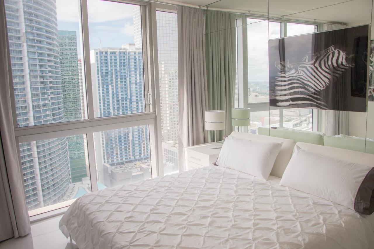 Luxury 5-Star Condo @37Th Floor In Icon Brickell 2B/2B Miami Kültér fotó