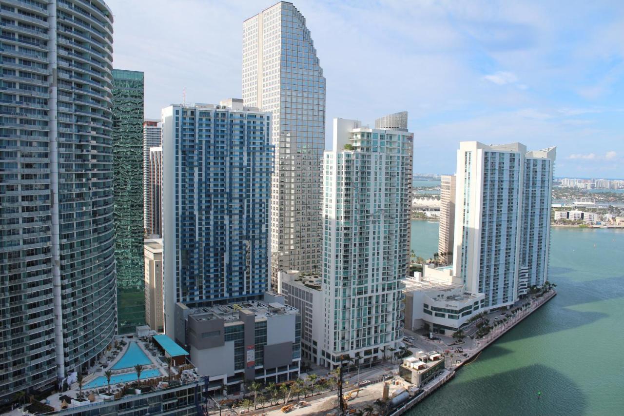 Luxury 5-Star Condo @37Th Floor In Icon Brickell 2B/2B Miami Kültér fotó