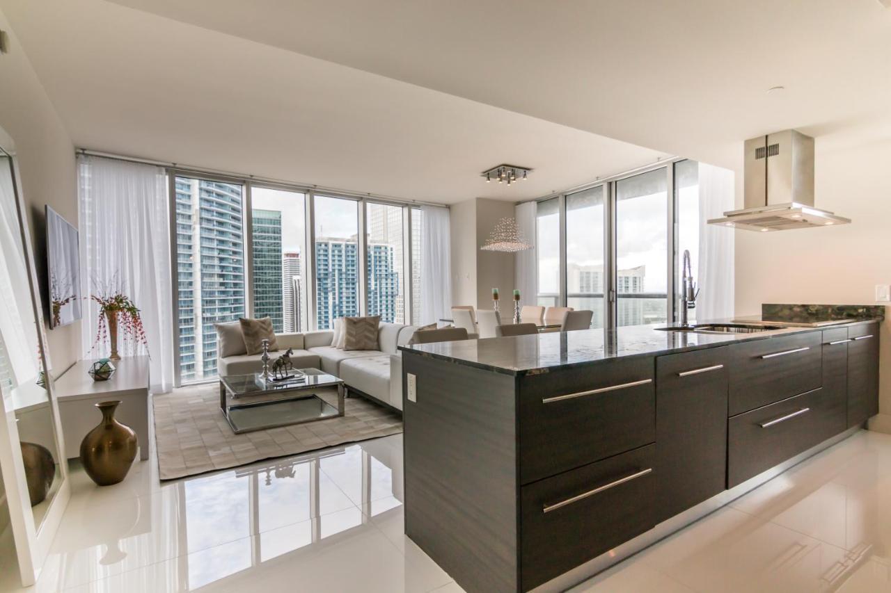 Luxury 5-Star Condo @37Th Floor In Icon Brickell 2B/2B Miami Kültér fotó